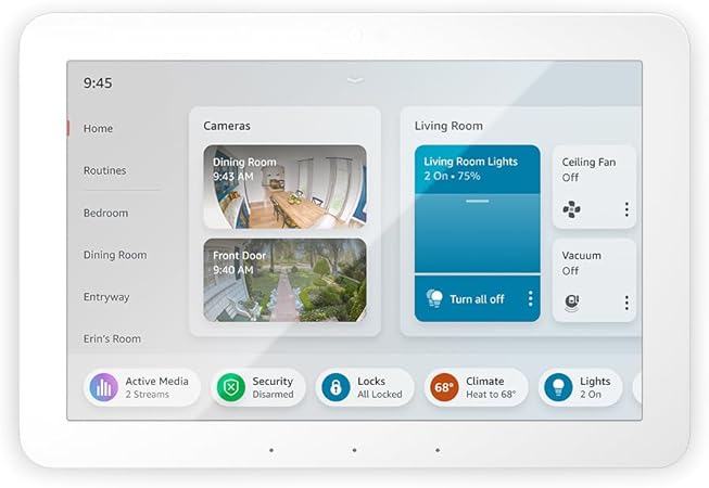 smart home hub control panel