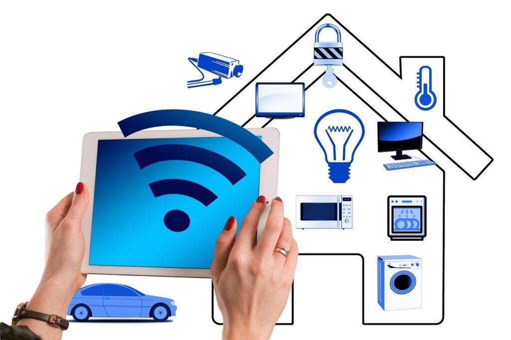 smart home hub, showing controlling all smart devices